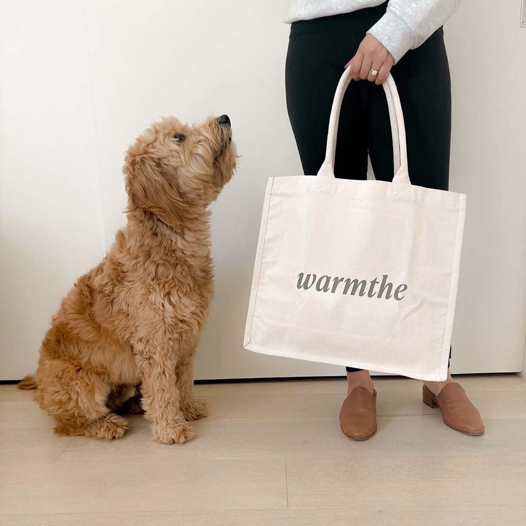 Canvas bag, tote canvas bag , large canvas tote, pet gifts for dog owners, dog tote bag , pet tote