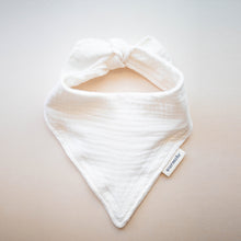  Embroidered Cotton Bandana - Warm Ivory